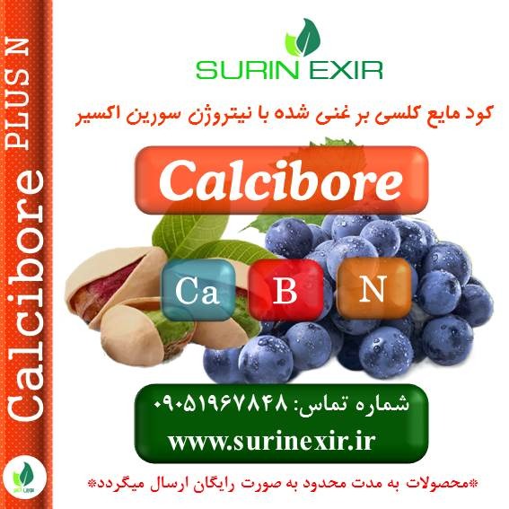 کلسی بر مایع سورین اکسیر (liquid Calcibore)