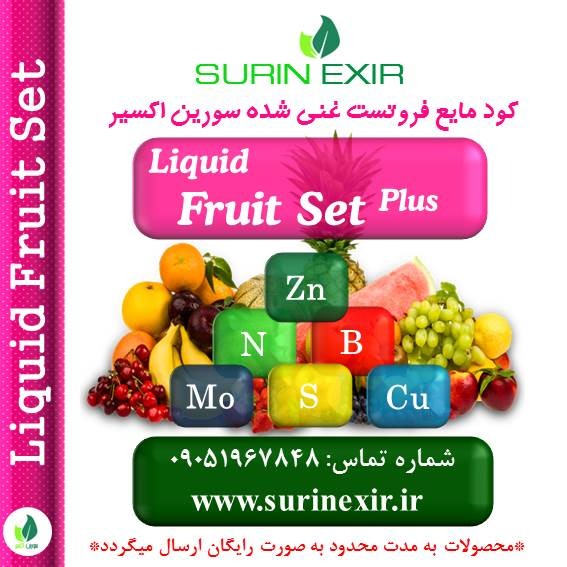 فروتست مایع آلی سورین اکسیر (Liquid Fruit Set)