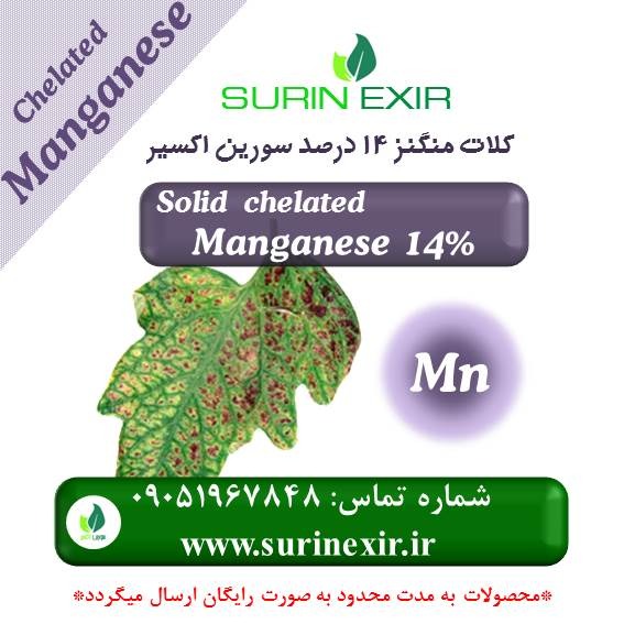 کلات منگنز ۱۴% سورین اکسیر